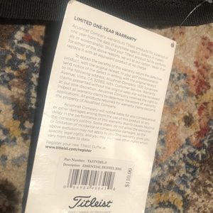 Titleist Duffel Bag - NWT